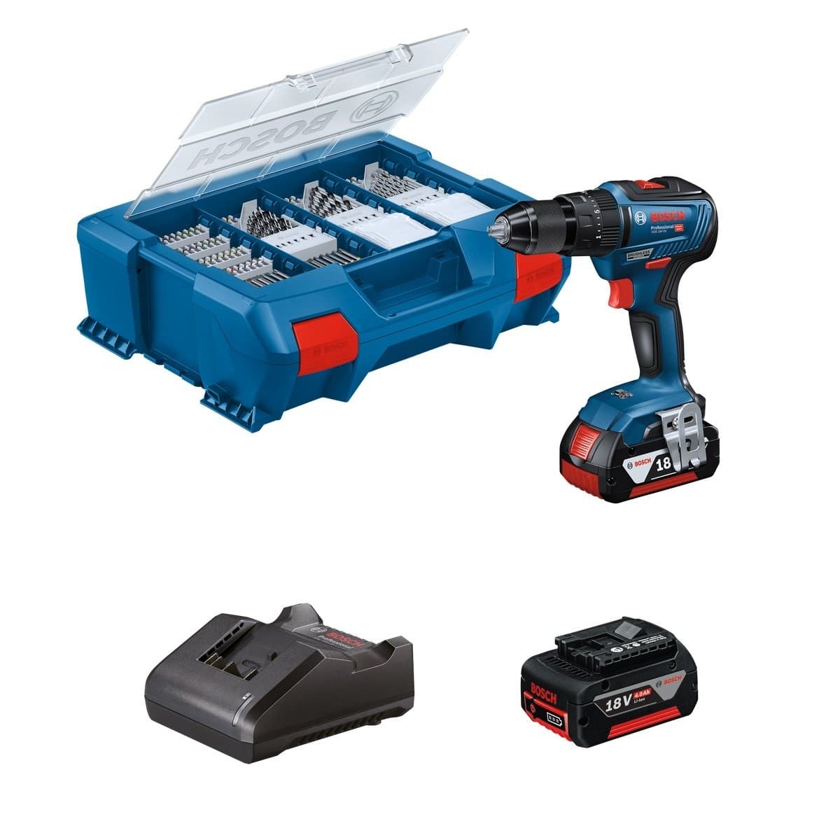 Bosch Aparafusadora sem fio GSB 18V-55 - 0.601.9H5.30A