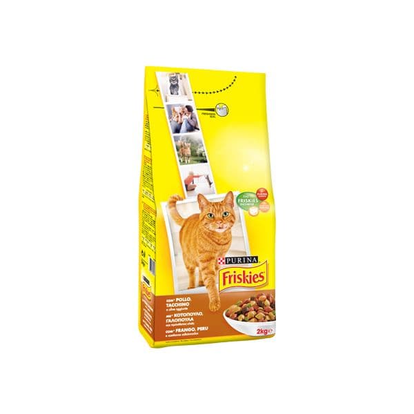 Friskies Gato Adult Frango Turkey & Olives 2Kg