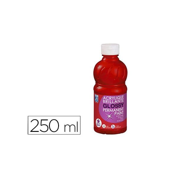 Lefranc & Bourgeois Pintura Acrílica Brilho Vermelho Primário 250ml