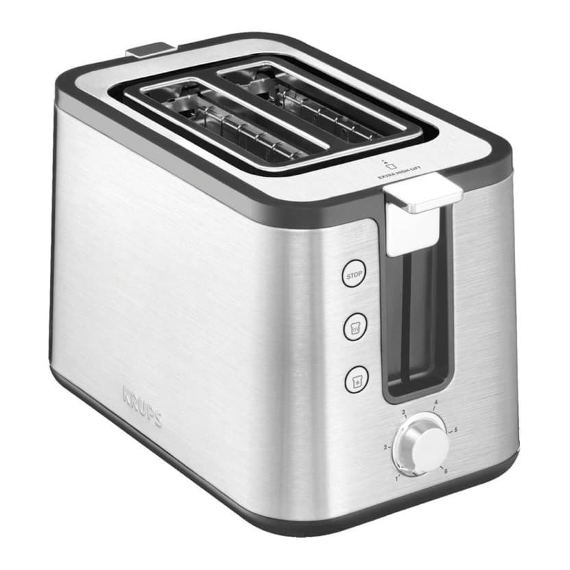 Torradeira Krups KH442D10 | 850W, Descongelar, Inox