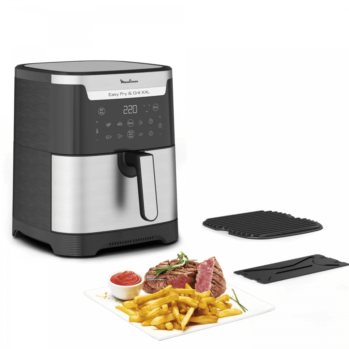 Air Fryer MOULINEX EASY GRILL XXL EZ801D10