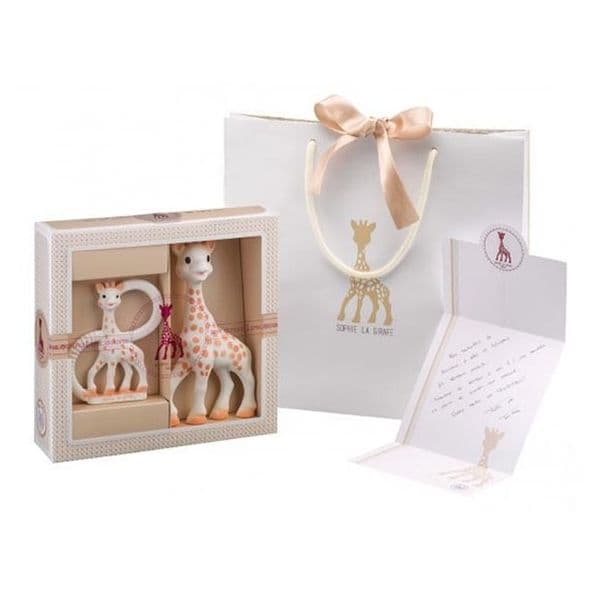 Sophie la Girafe Conjunto Prenda Girafa + Anel Dentição