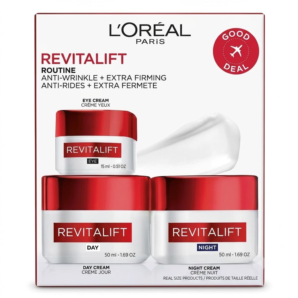 L'Oréal Paris Revitalift Coffret Anti-Idade - Perfumário - A sua perfumaria online | Perfumaria e Brindes