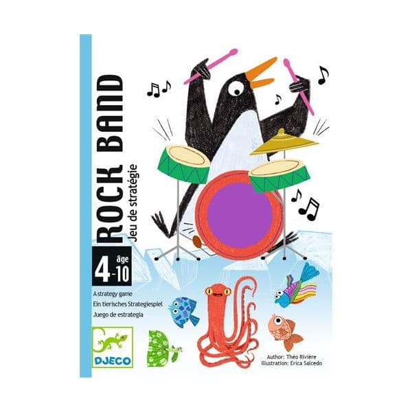 Djeco Rock Band Jogo de Cartas de Estratégia