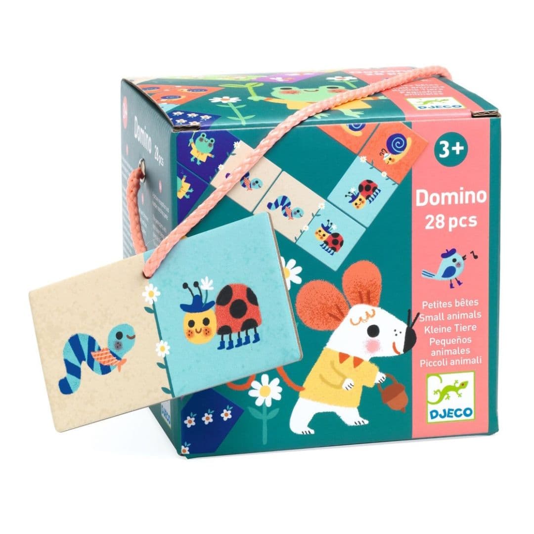 Djeco pequenos animais – jogo de dominó +2 anos