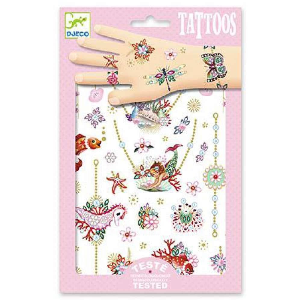 Djeco Jóias da Fiona 50 Tatuagens Metalizadas