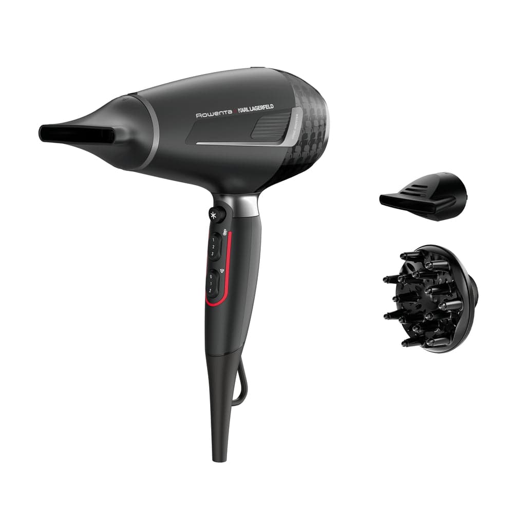 Rowenta K/Pro Stylist Karl Lagerfeld CV887LF0 Profissional 2200W Preto