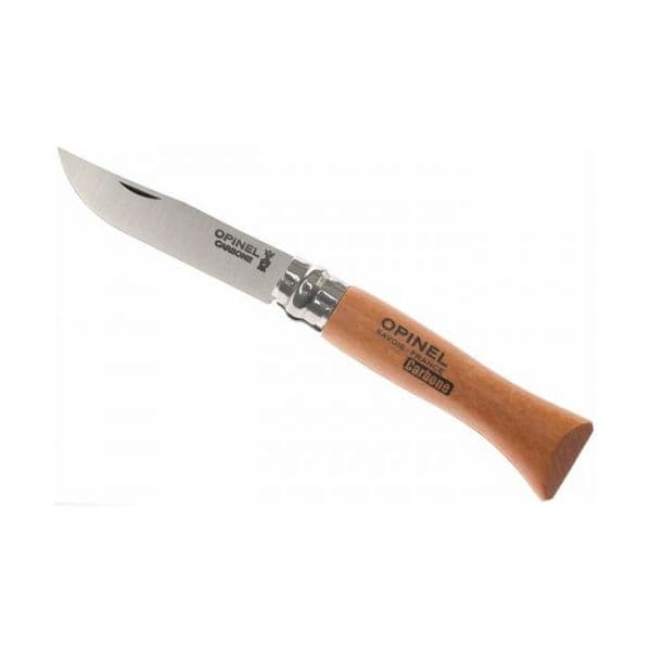 Opinel Pocket Knife No. 06 Stl. Steel Blade W. Wood Handle - 404