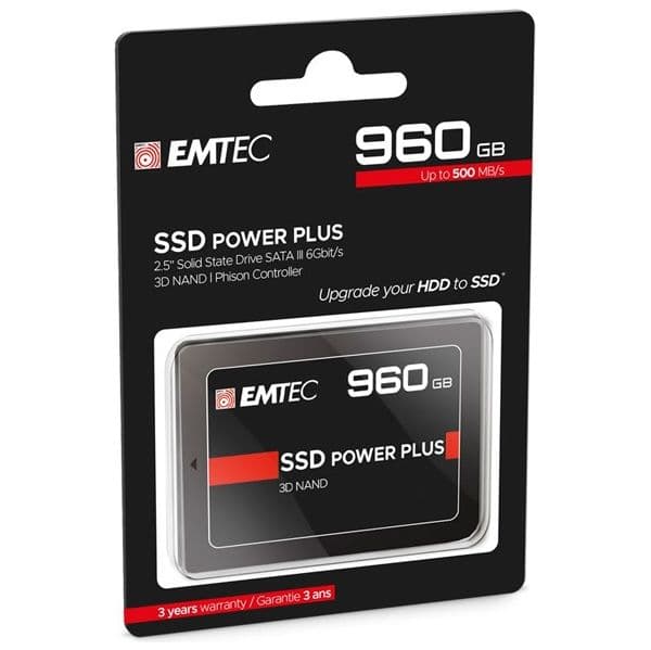 SSD Emtec 960GB X150 Sata III 6Gb/s - E141248