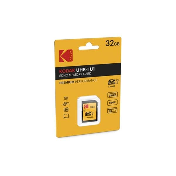 Kodak 32GB SDHC Class 10 U1 - EKMSD32GHC10K
