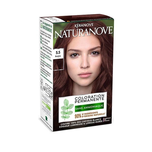 Kéranove Naturanove Coloração Permanente Tom 5.5 Acajou
