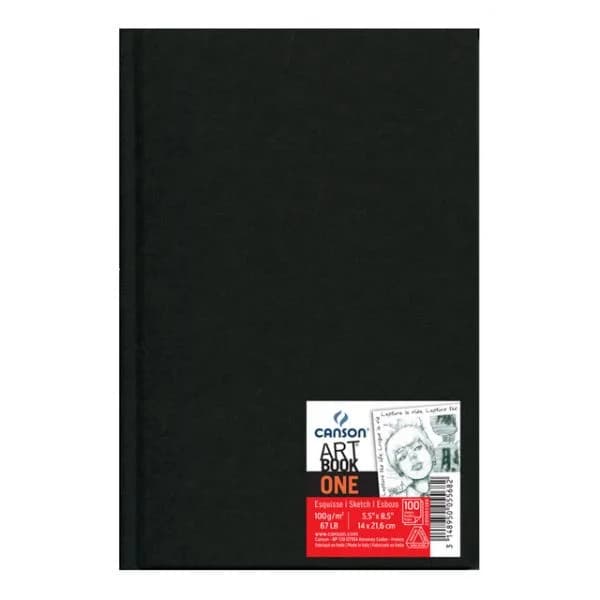 Canson Caderno de Desenho A5 Art Book One 100g 100 Fls