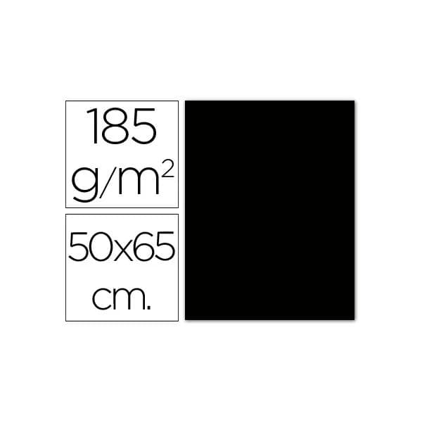 Guarro Cartolina 50x65cm 185 gr. Guarro Preto