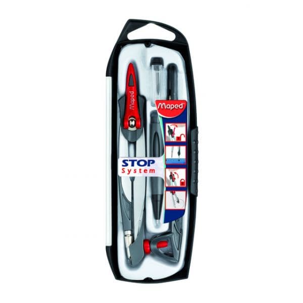 Maped Compasso Stop System + Acessórios 5 Peças