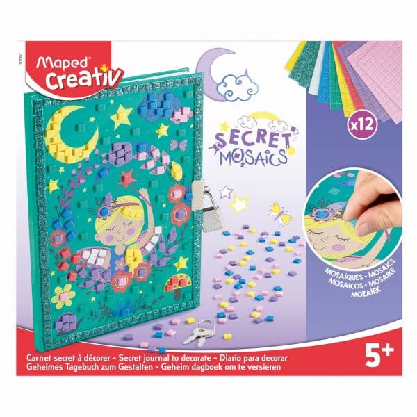 Maped Creativ Mosaicos Secretos Diário C/cadeado