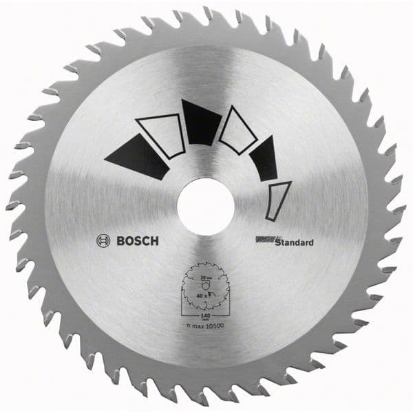 Bosch Disco Standard para Serra Circular 150 X 20/16 mm 24 Dentes - 2609256806