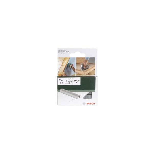 Bosch Agrafos Tipo 53 1000 pç(s) 11.4 x 0.73 x 12 mm