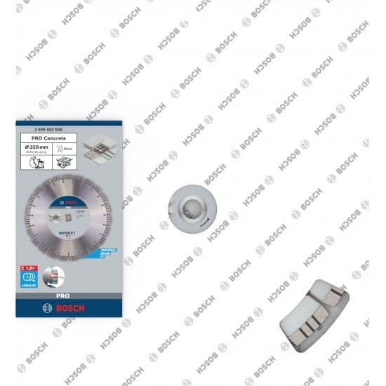Bosch Professional 350x20/25.4x3.2x15 Mm Concrete Diamond Disc Prateado