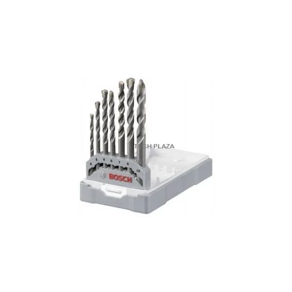 Bosch Conjunto Brocas Drill Set 7 Pcs. Silver Percussion - 2607017082