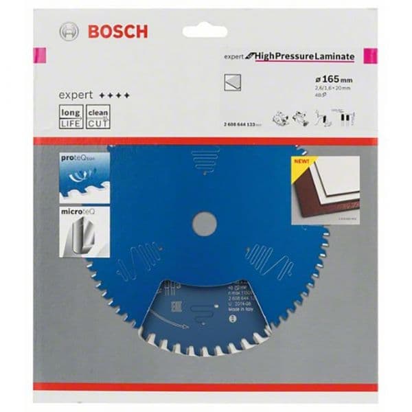 Bosch Professional Ex Tr H 165x20-48 Circular Saw Blade Prateado