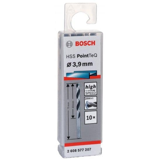 Broca helicoidal HSS PointTeQ 3,9 mm refª 2608577207 BOSCH