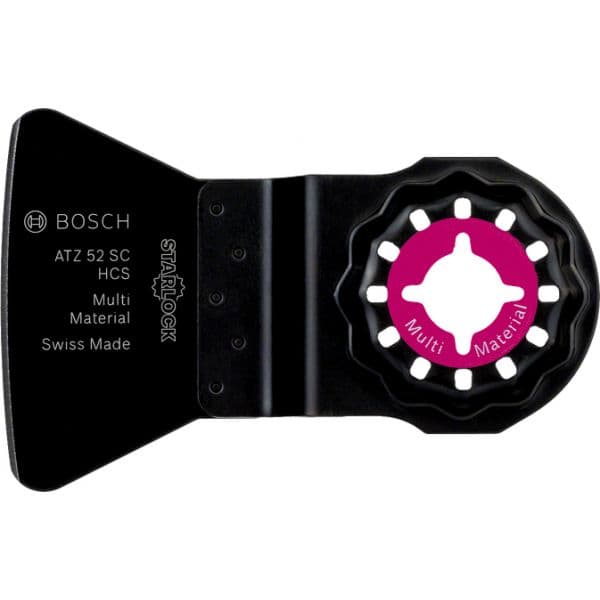 Bosch Lâminas de Corte Multiferramentas Starlock ATZ 52 SC HCS Rígidas 52x26mm Pack 10 Unidades