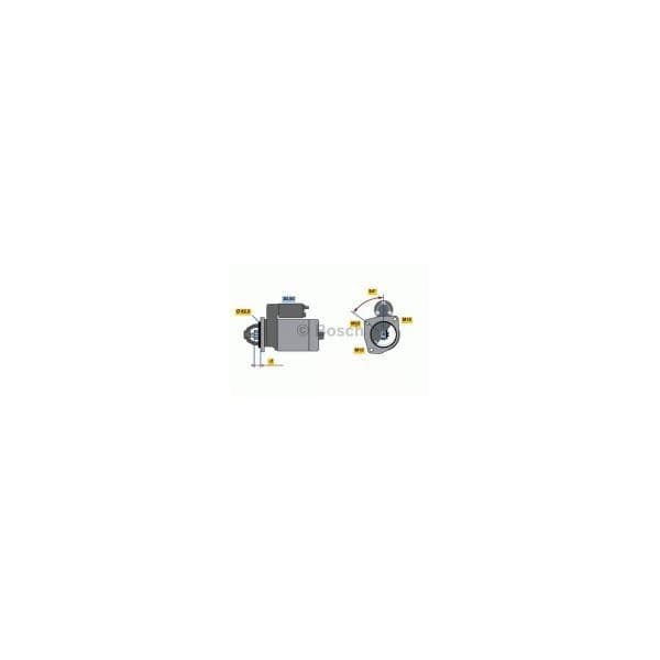 Bosch Motor de Arranque 0986016530
