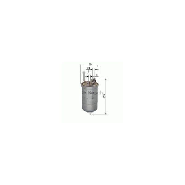 Bosch - 0 450 906 409 - Filtro de combustível - 3165143555767
