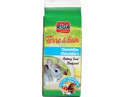 areia riga para banho de chinchila 1.3kg