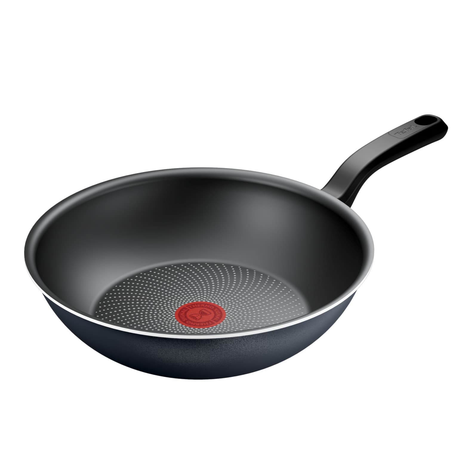 Frigideira Wok Tefal So Light Indução 28cm | Antiaderente Titanium, Preto