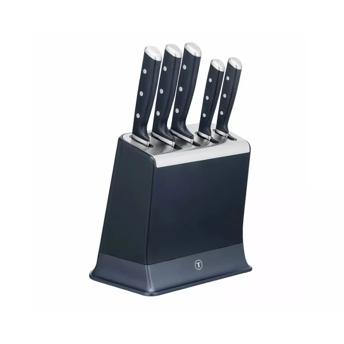 Conjunto de 5 Facas com Bloco - 3168430378469 - Euronics Portugal