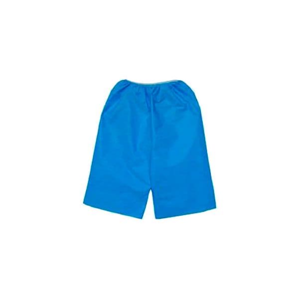 Calção Colonoscopia com Velcro 40gr Tamanho Único Azul 10 Unidade - TM00031