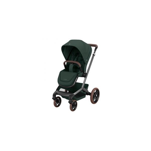 Maxi-Cosi Fame Twillic Green Dark Frame + Brown leather