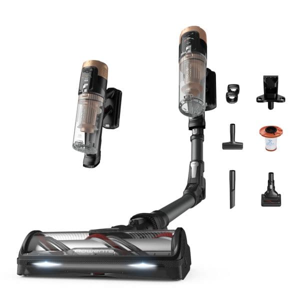 Aspirador Vertical Rowenta X-Force Flex 14.80 Animal Care 0.6L 90min de Autonomia