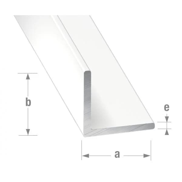 Cqfd Cantoneira Alumínio Lacado 20x20x1,5mm-1m - 2421899