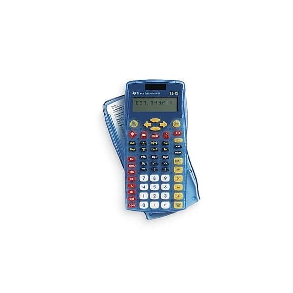 Calculadora Texas Instruments Gráfica TI 15