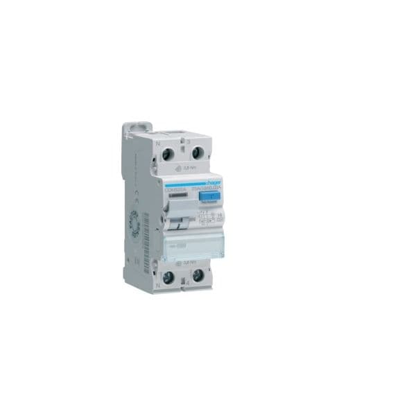 Hager Inter. Dif. 1P+N 25A 30MA Tipo Hi 2M - CDH525A