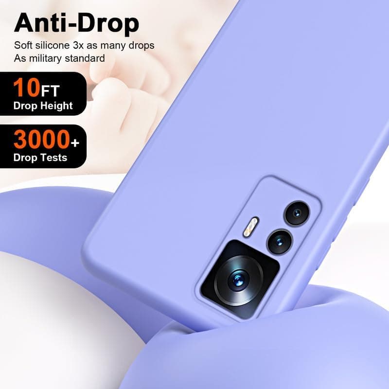 Capa Silicone Líquido Xiaomi Mi 12 Pro Preto