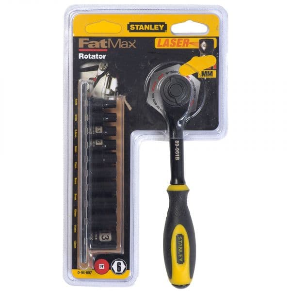 Stanley Kit Roquete C/bits 1/4 - 0-94-607