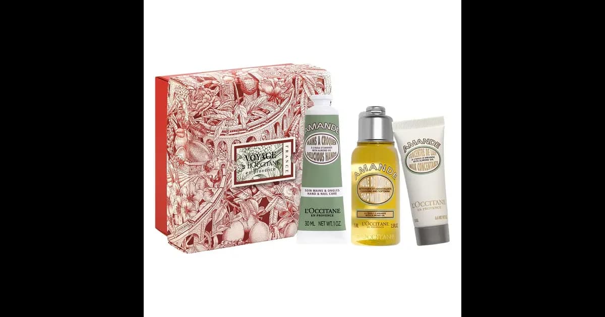 Coffret L'Occitane En Provence Almond 3 Itens