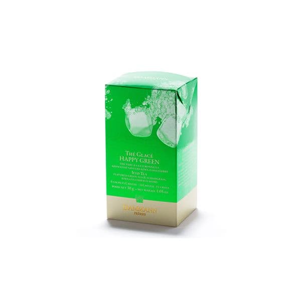 Dammann Frères Chá Verde Frio em Saquetas Happy Green 6 Saquetas