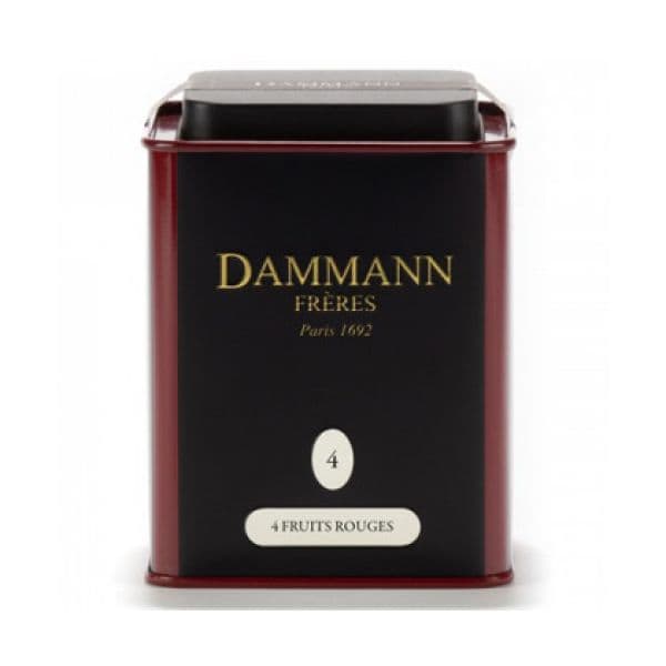 DAMMANN FRÈRES Chá Preto 4 Fruits Rouges Nº4 100g