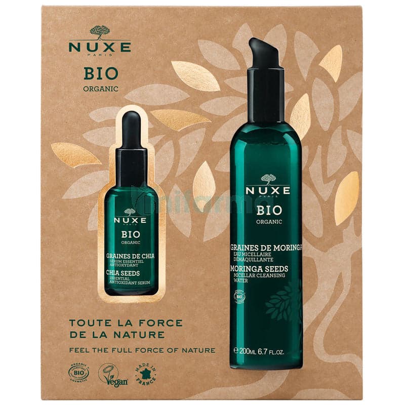 Nuxe Coffret Bio – Sérum Antioxidante & Água Micelar