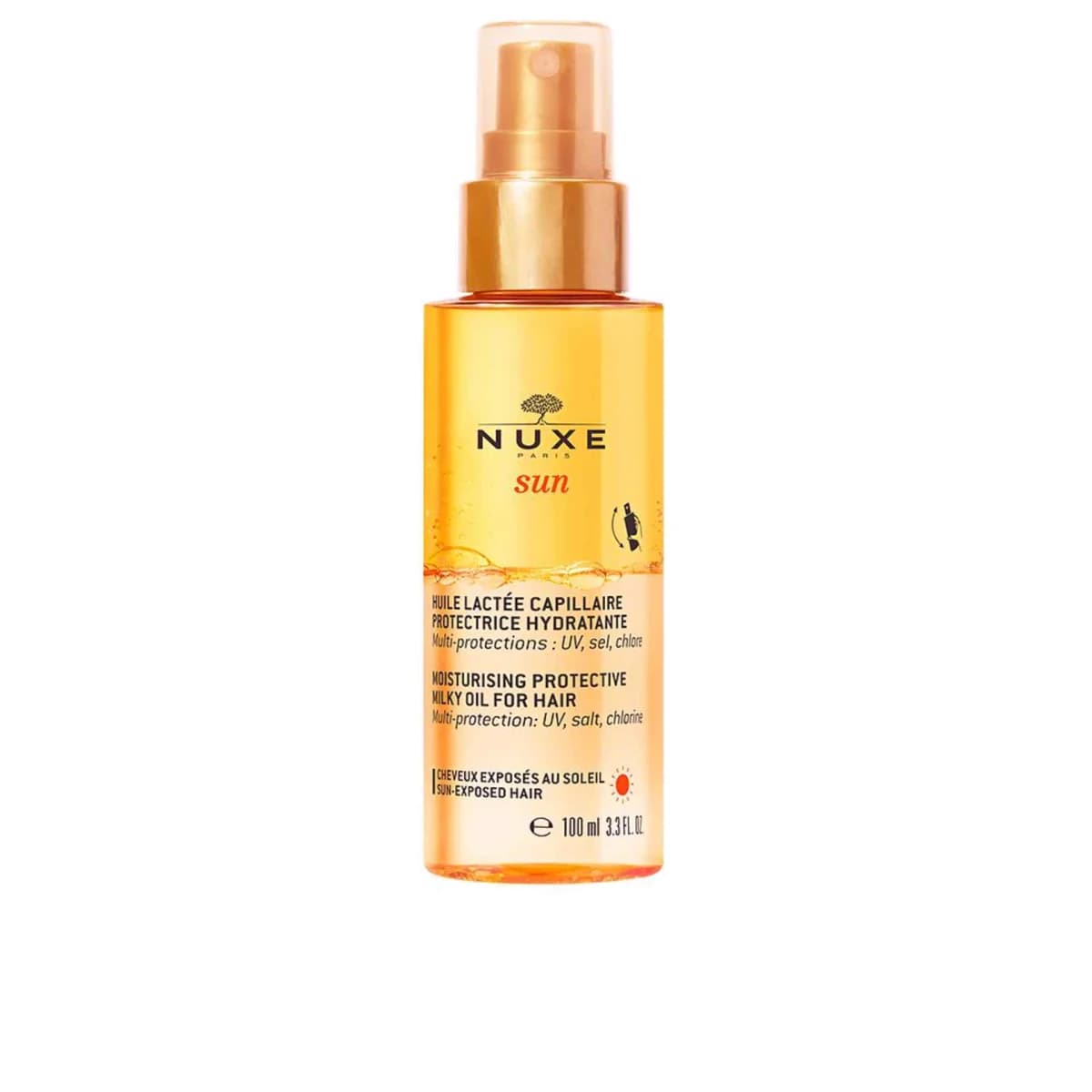 Protetor Solar Nuxe Capilar Óleo Lácteo 100ml