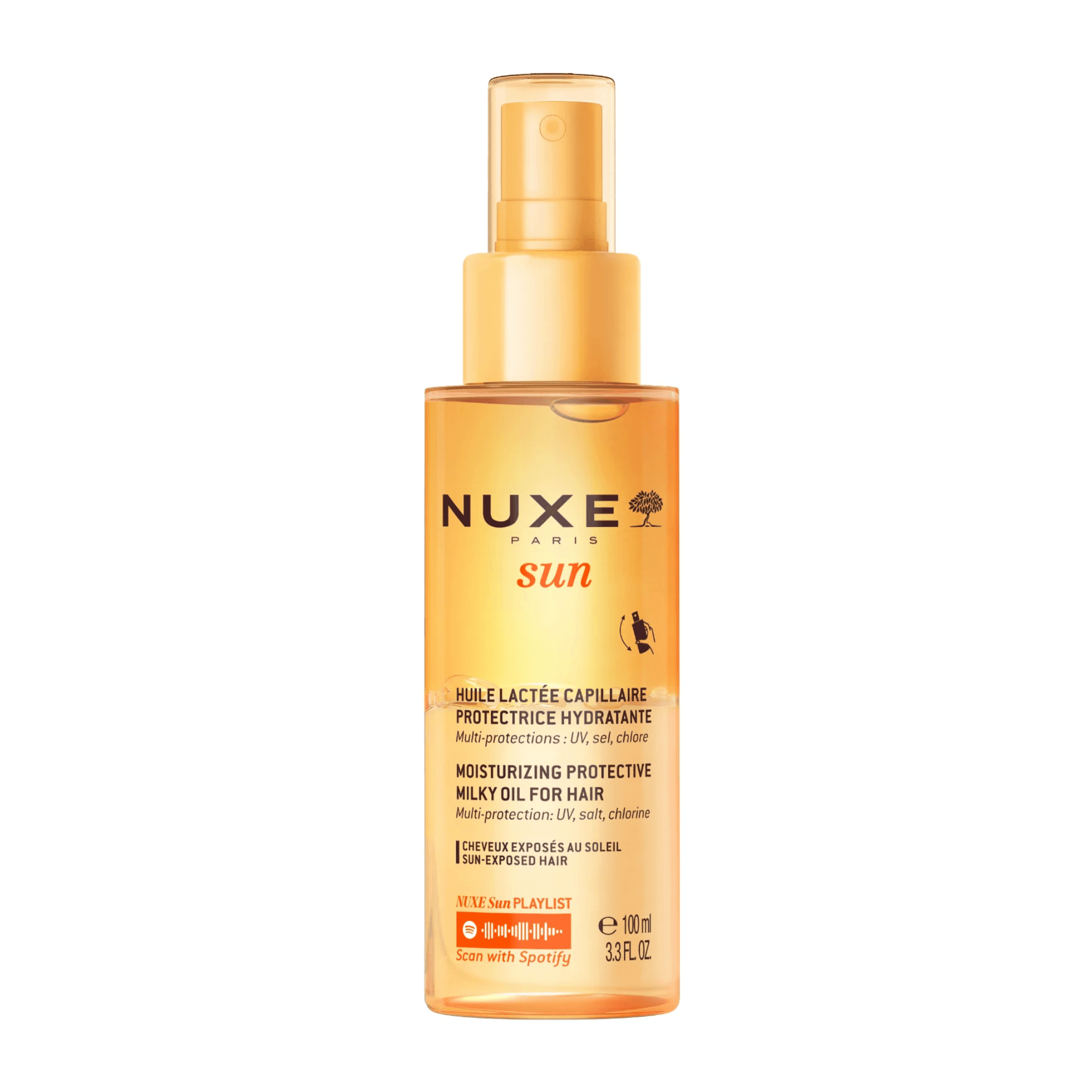 Protetor Solar Nuxe Capilar Óleo Lácteo 100ml