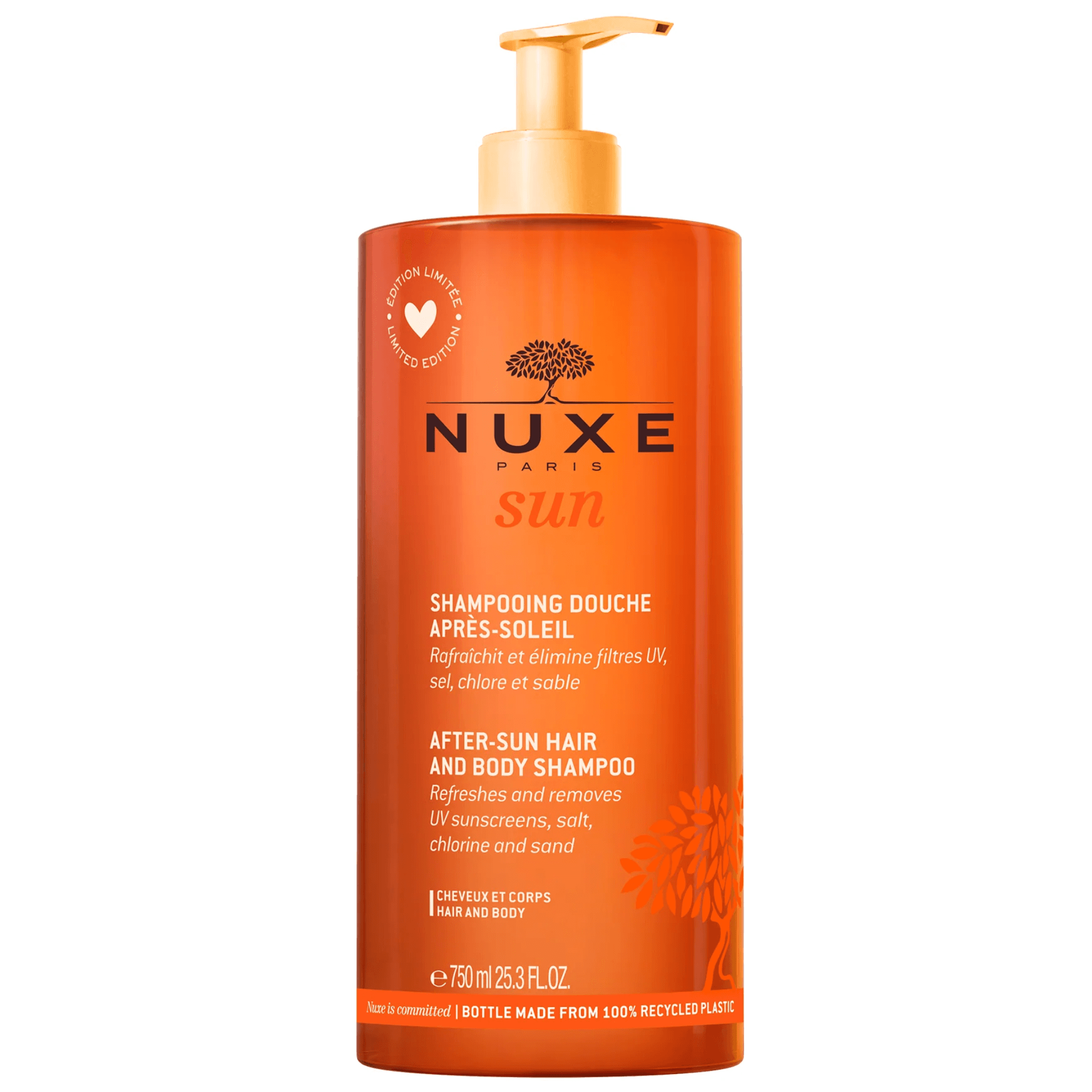 NUXE SUN shampoo pós-sol para corpo e cabelo