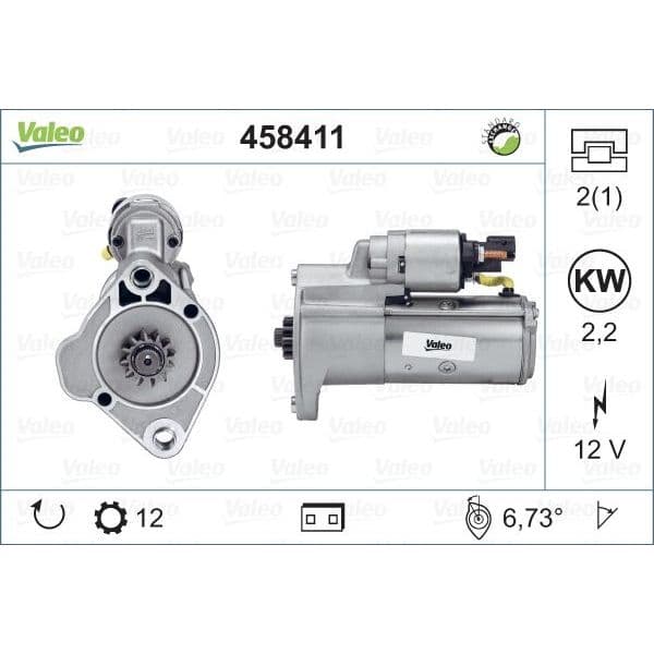 Valeo Motor de Arranque - 458411