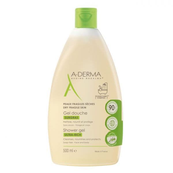 A-Derma Gel de Banho Ultra Hidratante 500ml