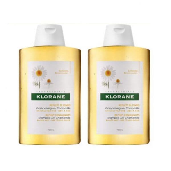 Klorane Shampoo de Camomila 2x400ml
