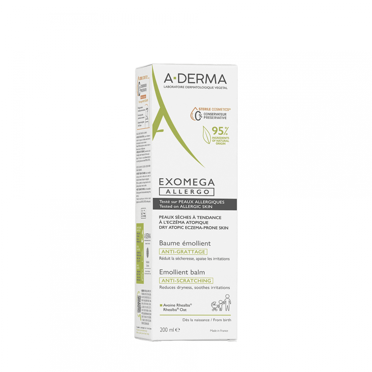 A-Derma Exomega Allergo Bálsamo Emoliente 200ml